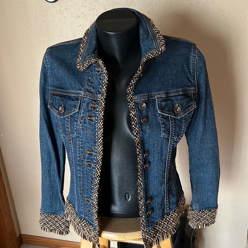 Cold water Creek Jean Jacket 6